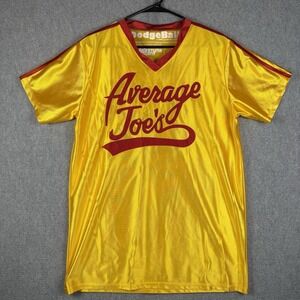 Dodgeball Average Joe's Uniform Size Large Official Gold Movie Jersey & Shorts